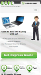 Mobile Screenshot of getcashforlaptop.com